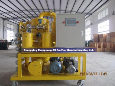 Single-Stage Vacuum Dielectric Oil Purifier